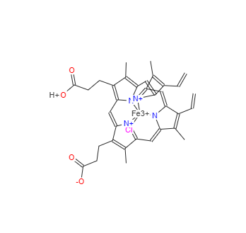 CAS： 16009-13-5，氯化血红素 