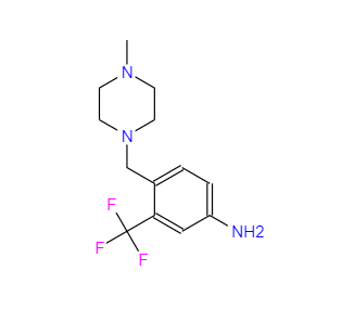 CAS：694499-26-8，4-(4-甲基哌嗪-1-亚甲基)-3-三氟甲基苯胺