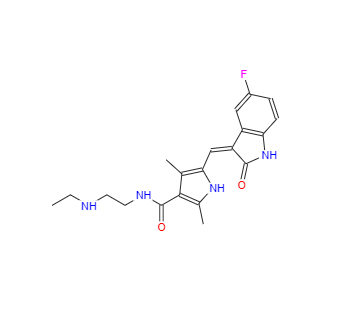 CAS：356068-97-8，N-去乙基舒尼替尼三氟乙酸盐 