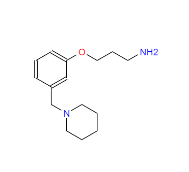 CAS：73278-98-5，N-3-[3-(1-哌啶甲基)-苯氧基]丙胺 