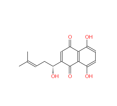 CAS： 517-89-5， 紫草素 