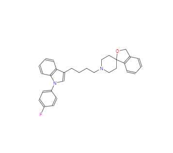 CAS：147817-50-3，1'-(4-(1-(4-氟苯基)-1H-吲哚-3-基)丁基)-3H-螺[异苯并呋喃-1,4'-哌啶]