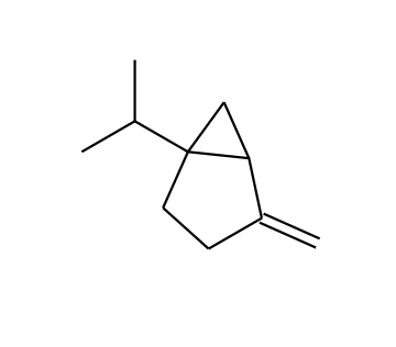 CAS：3387-41-5，1-异丙基-4-亚甲基双环[3.1.0]己烷