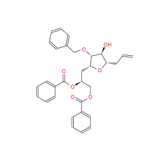 CAS：546141-24-6，(S)-3 - ((2R,3R,4S,5S)-5-烯丙基-3-(苄氧基)-4-羟基四氢呋喃-2-基)