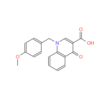 CAS：338747-41-4，1-(4-甲氧基苄基)-4-氧代-1,4-二氢喹啉-3-羧酸