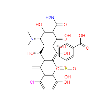 CAS：73816-42-9，甲氯环素磺基水杨酸盐