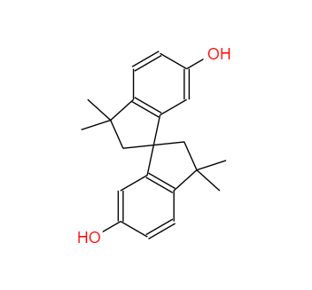 CAS：1568-80-5，3,3,3',3'-四甲基-2,2',3,3'-四氢-1,1'-螺二[茚满]-6,6'-二醇