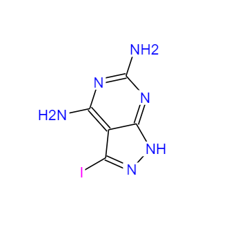CAS：398117-44-7，3-碘-1H-吡唑并[3,4-d]嘧啶-4,6-二胺