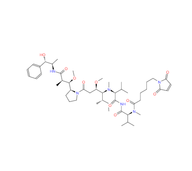 CAS：863971-24-8，马来酰亚胺基己酰-单甲基澳瑞他汀 E 