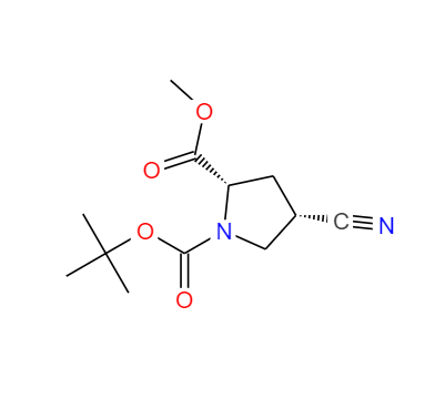 CAS：487048-28-2，顺式-N-BOC-4-氰基-L-脯氨酸甲酯 