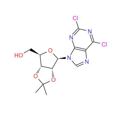 CAS：52678-40-7，2,6-二氯-9-[2,3-O-(1-甲基亚乙基)-β-D-呋喃呋喃糖基]-9H-嘌呤