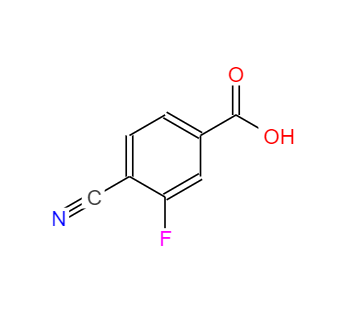 CAS：176508-81-9，4-氰基-3-氟苯甲酸 