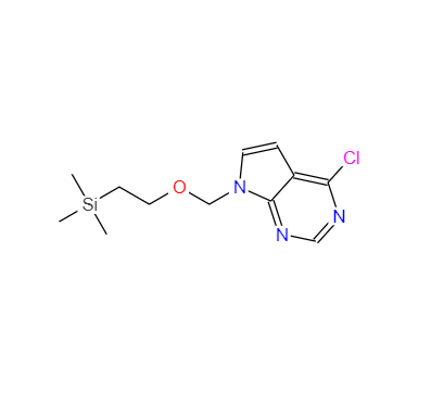 CAS：941685-26-3，4-氯-7 - （（2-（三甲基硅基）乙氧基）甲基）-7H-吡咯并[2,3-d]嘧啶