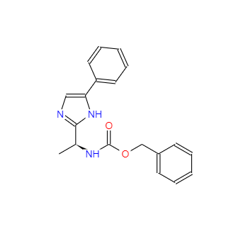 CAS：864825-21-8，N-[(1S)-1-(5-苯基-1H-咪唑-2-基)乙基]氨基甲酸苄酯