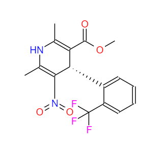 CAS：98625-26-4，(S)-2,6-二甲基-5-硝基-4-(2-三氟甲基)苯基)-1,4-二氢吡啶-3-甲酸甲酯