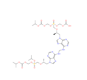 CAS：1093279-77-6，替诺福韦酯富马酸二甲吡酯IP杂质I