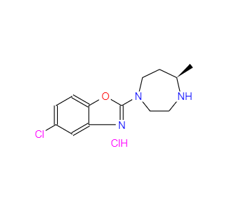 CAS：1266664-66-7，5-氯-2-((R)-5-甲基-[1,4]二氮杂环庚-1-基)苯并恶唑盐酸盐