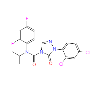CAS：212201-70-2，1-(2,4-二氯苯基)-N-(2,4-二氟苯基)-1,5-二氢-N-异丙基-5-氧代-4H-1,2,4-三氮唑-4-甲酰胺