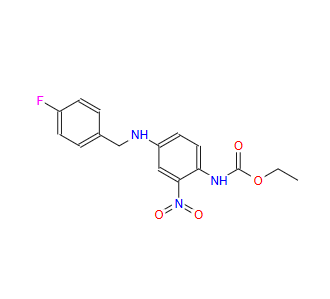 CAS：150812-23-0，2-乙氧羰基氨基-5-(4-氟苄基氨基)硝基苯
