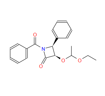 CAS：201856-53-3，(3R,4S)-1-苯甲酰-3-(1-乙氧乙氧基)-4-苯基-2-氮杂环丁酮