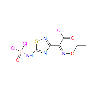 CAS：90211-01-1，2-(5-二氯磷酰氨基-1,2,4-噻二唑-3-基)-2(Z)- 乙氧基亚氨基乙酰氯