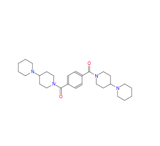 CAS：1418741-86-2，1,1'-(1,4-亚苯基)二[1-[1,4'-联哌啶]-1'-基甲酮]
